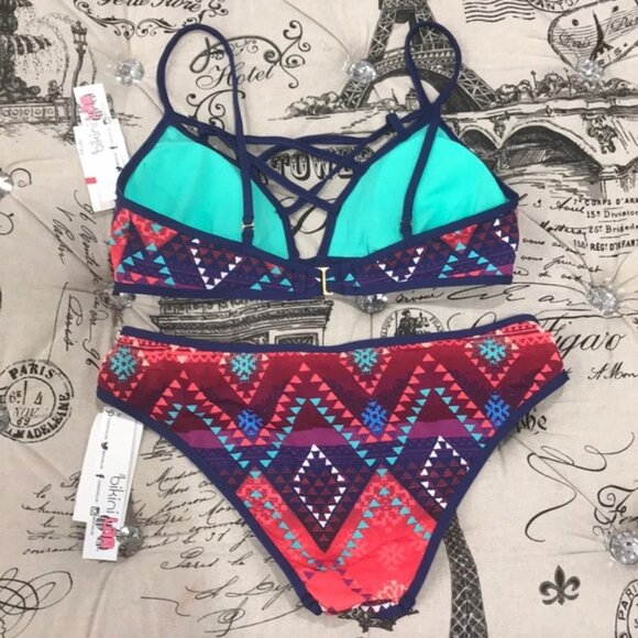 Bikini Lab Junior's Girls 2 Piece Swimsuit - Picture 5 of 6